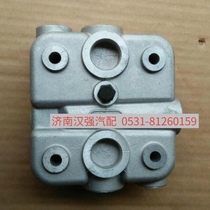 Suitable for heavy duty vehicle Steyr King Howo Delong Aolong Weichai single cylinder air compressor cylinder head pump cylinder head