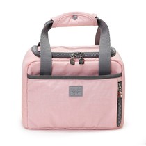 Insulated lunch box bag Bento Hand bag large cute aluminum foil thickened meal pupils with capacity carrying Japanese style