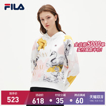 (Gao Yuanyuan same model) FILA Fiele official womens hoodie 2021 New hoodie