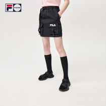 FILA FUSION FILA tide brand Kōki with the same female woven skirt 2021 summer new frock skirt