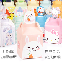 Ping An Fruit Packing Box Christmas Eve Apple Box 2021 Cartoon Stereo Gift Packaging Carton Personality Festival Candy Box