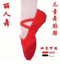 Children's Ballet Dance Shoes Soft-soled Practice Shoes Female and Male Dance Shoes Adult Cat's Claw Shoes Yoga Gymnastic Shoes Leather-soled
