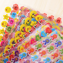 Kindergarten Little Safflower Reward Stickers Student Bubble Stickers Cartoon Stickers Sticker Book Childrens self-discipline praise decoration