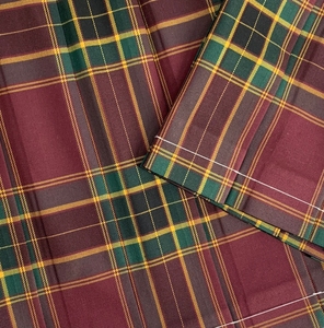 【Deep Night Fantasy】#Hawthorn #圣诞红绿格 Sailor - JK Uniform Skirt Sailor - Sailor - JK Large Lattice Pleated Skirt stock bhiner lolita fashion