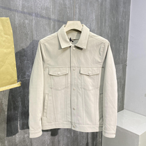 Spring and Autumn new men's pu leather Korean version of slim line craft casual lapel tide brand jacket wash-free coat