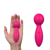 Multifunctional mini massager small wireless hand holding electric massage stick rechargeable vibration whole body massage instrument