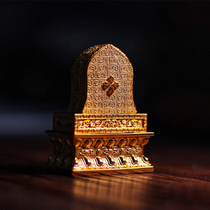 WEITANG Micro-Tang three-layer shrine Copper gilt only shrine does not contain inch Buddha