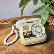 1970 Fukuda Communications vintage rotary dial telephone 9-product retro nostalgic home living room ornaments