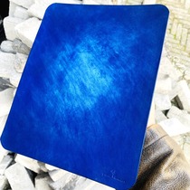 With not bad pure handmade gradient first layer cowhide mouse pad multi-color optional gift custom thickened vegetable tanned leather