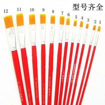 Oil painting pen paint pen small brush 1# 2 3 4 5 6 7 8 9 10 11 No 12 black rod Red Rod