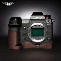 TP original leather Panasonic S5 camera bag S1H S1R S1 leather case protective cover half set handle handmade cowhide