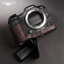 TP original leather canon EOSR5 camera bag EOS R5 R6 leather case protective cover handle handmade cowhide