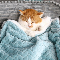 Pets Blanket Cat Cushions Sleeping with Thickened Quilt Cat Nest Winter Warm Dogs Sleeping Mats Winter Kitty Blankets