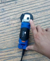 Mini angle grinder adjustable speed small micro cutting polishing beautiful seam multifunctional electric flashlight grinder