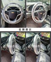 Steering wheel dust-proof oil cover steering wheel protective cover disposable steering wheel cover plastic protective film car 4s shop