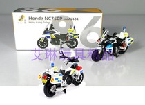 Tiny Microshadow 1:43 #86 Honda NC750P HKP police motorcycle Iron Horse motorcycle