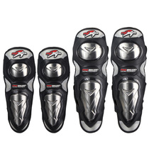 PRO-BIKER Motorcycle riding guard with four sets of cross-country knight kneecap anti-fall gear for spring and summer P19