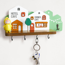 entrance key hook entry door living room storage rack no punching hat storage rack decorative hook rack