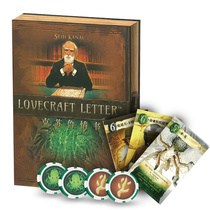 Folk] Cthulhu Love Letter Board game Chinese version Lovecraft Letter Casual Party Couple card