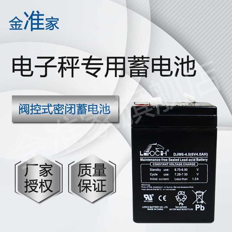 Battery of Electronic Scale, Battery of Electronic Scale 6V4.0AH Battery DJW6-4.0