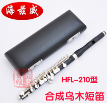 Piccolo Musical Instrument Western Synthetic Ebony Silver Plated Haizway Piccolo