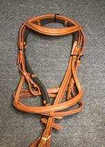 Pony Ma British-style water reins full cowhide childrens Equestrian Equestrian horse horse horse