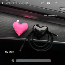 Modern extremely minimalist style on-board hook car front row multifunction stickup hook in car to contain girls new car gift