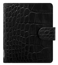 Filofax Classic Croc Print Leather Organizer Agenda