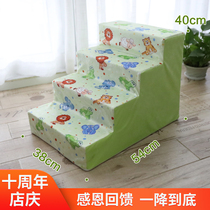 Pooch stairs steps to bed pets ladders small dogs Climbing Ladder cats dog ladders climbing high beds Climbing High Mats