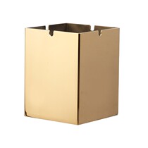 Bar ktv special stainless steel large round ashtray high body windproof flying smoke Cup creative trend multi-function