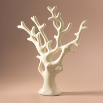 Creative wealth tree coral tree coral tree ceramic ornaments desktop home living room decorations New House housewarming gifts