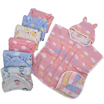 Childrens bath towels for girls can wear bathing water without losing hair bathing bathrobes enlarged thick bath skirt soft girls home