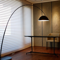 Nordic ins Net red fishing lamp floor lamp design sense light luxury minimalist designer living room study vertical table lamp