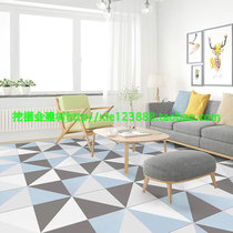 Nordic style colored geometric tiles 300X300 kitchen bathroom balcony living room background matte non-slip wall floor tiles 200