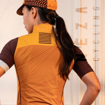 NEZA Clean Early Almond windproof and breathable riding Machia Womens Conspiculean Spring Autumn Season Road Bike Suit