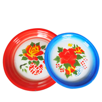 搪瓷盘茶盘子水果盘婚庆喜字果盘老式敬茶盘搪瓷托盘怀旧经典