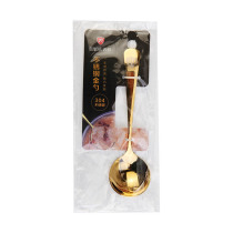 Double gun stainless steel gold spoon SC31602