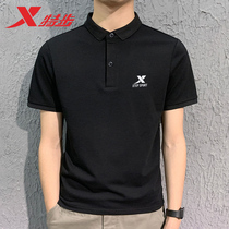 T step polo shirt man short sleeve pure color upper clothes 2022 spring new movement Compassionate Casual Turnover T-shirt male