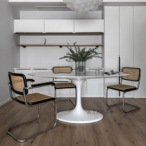 Oval natural marble large dining table 6 people 8 people Art fashion furniture table 199 180 170 160 150