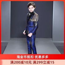Childrens host dress show show costume boy suit boy suit small suit suit suit suit vest jacket