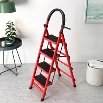 Ladder Home folding ladders thickened carbon steel herringbone ladders mobile stairs telescopic ladders Multi-functional indoor ladders