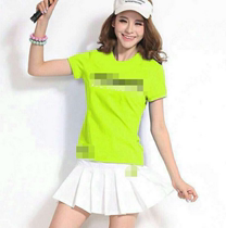 Kang clothes summer T-shirt Baolai team couple Herbalife cotton short sleeve white dress set fitness usana custom