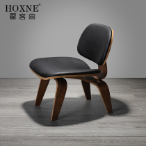 Hockson Cafe Club Lobby Leisure Chair Solid Wood Chair Imus Curly Wooden Chair Nordic Danish Dining Chair