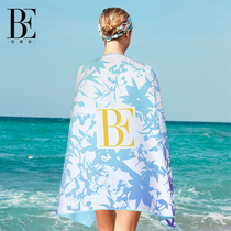 BE van der Ann Flower Yang series quick-drying towel fresh fashion beautiful simple sunscreen seaside holiday 2021 new summer