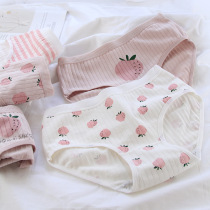 Girls panties cotton in the big kids briefs head girls students girls children cotton shorts 12 years old do not clip PP