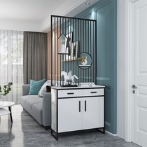 Light luxury porch cabinet into the home shoe cabinet with drawer integrated entrance door cabinet living room partition cabinet screen decoration cabinet