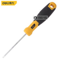 Deli A cross screwdriver Rubber handle Screwdriver knife with magnetic screwdriver 3 5 6x75 100 125 150 200