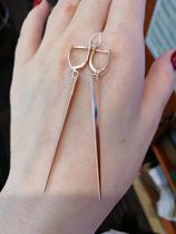 Russian 585 Purple Gold Platinum Lemon Gold Jewelry Live Broadcast Link Cautiously Orders