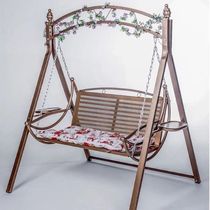 Double Autumn Thousands Outdoor Children Indoor Seat Iron Art Cradle Adult Bed Swing Autumn Thousands Outdoor Leisure Multiplayer Metal