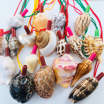 Stall small toys Creative conch shell crafts A variety of conch whistle small screw blow screw tourist area souvenirs